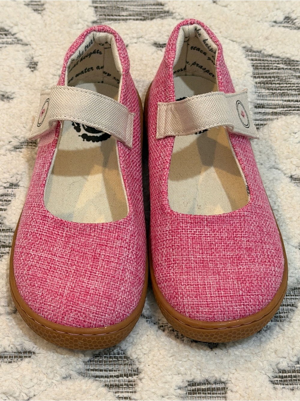 Girls Pink Livie & Luca Cartas  Mary Jane Slip-On Shoes size 3 NWOB new